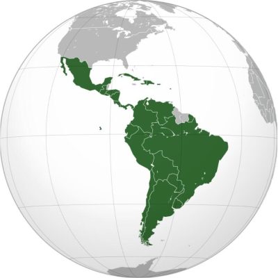 Latinoamerica map